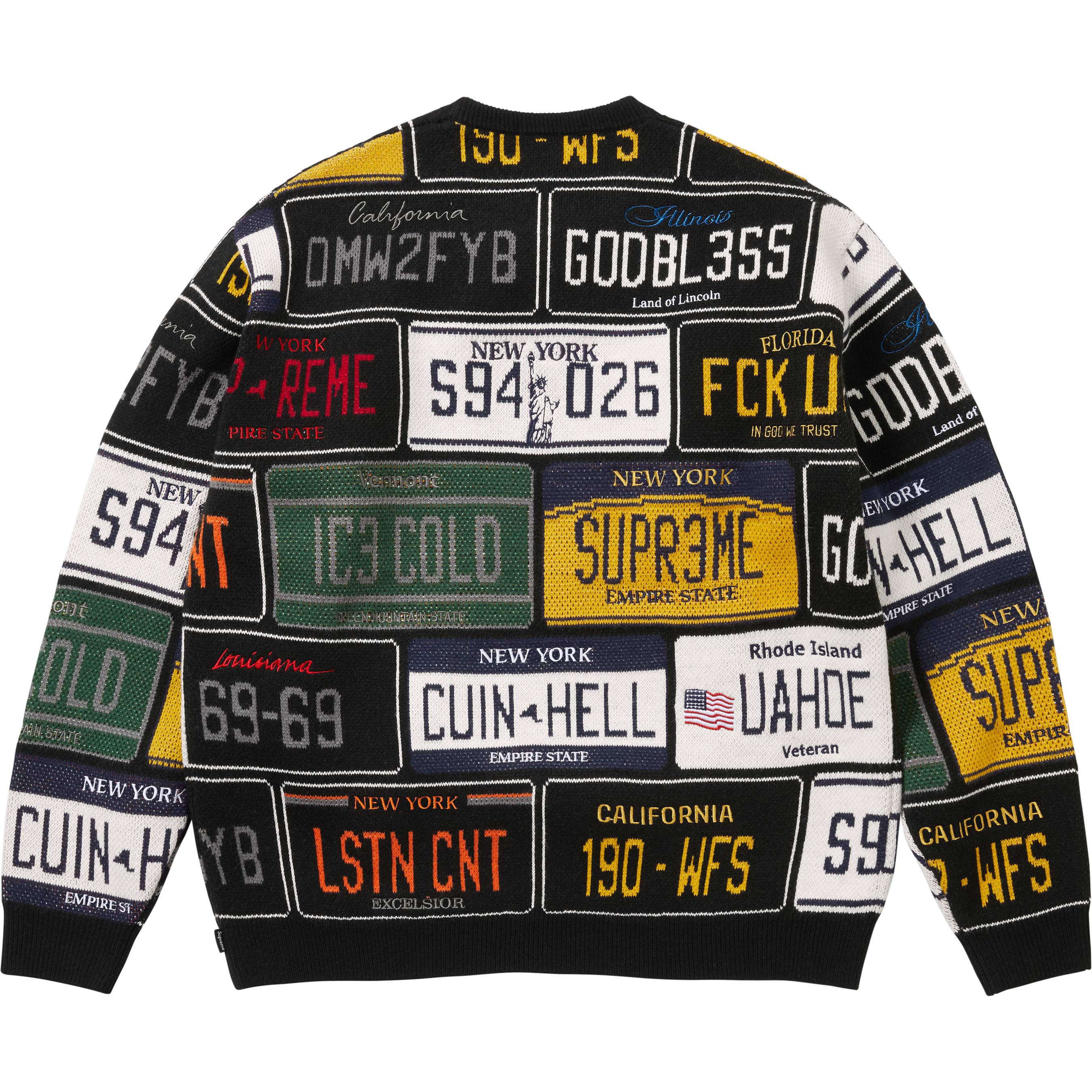 License Plate Sweater view 4